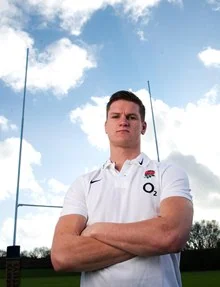 gloucester rugby and england saxons fly half freddie burns, image courtesy & copyright phil mingo at pinnacle