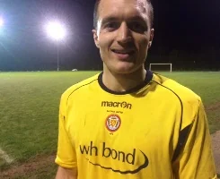 Saltash United striker Sam Hughes image South West Sports News