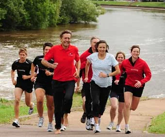 ben bradshaw and jo pavey launching run in england by the river exe, courtesy & copyright phil mingo/pinnacle