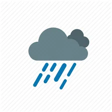 heavy rain