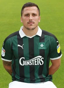Antoni Sarcevic Plymouth Argyle Football Club courtesy PAFC copyright Dave Rowntree