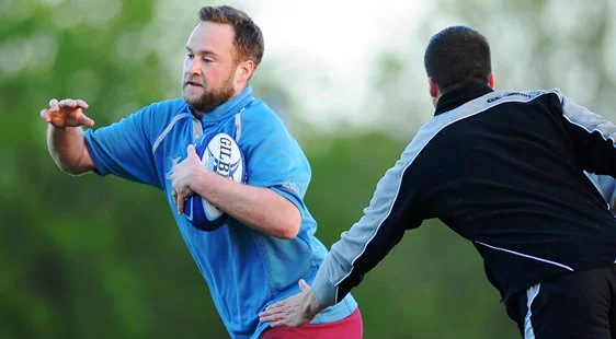 Old Plymothian & Mannamedian RFC touch rugby session Plymouth, image courtesy & copyright Dan Mullan Photography