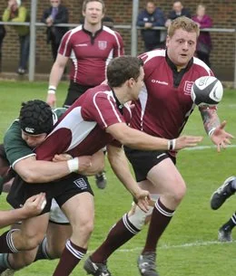 Cinderford's Chris Bundy in action for Gloucestershire Rugby - image copyright and courtesy Dave Fox, Gloucestershire Rugby press officer