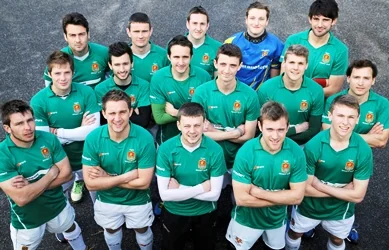 Truro Hockey Club men's first team, courtesy & copyright Tom Haigh