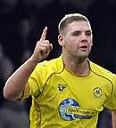 torquay united striker billy kee, courtesy and copyright pinnacle photo agency uk