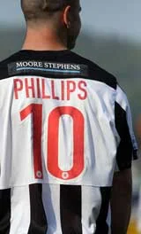 bath city's lee phillips, image courtesy and copyright simon howe 